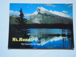 CPA Canada Alberta Mont Rundle 1992 - Banff
