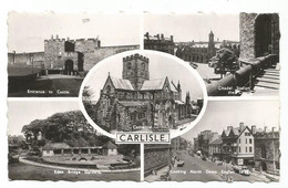 AC2749 Carlisle - Cathedral - Castle - Citadel Station - Eden Bridge Garden - North Down English Street / Viaggiata 1962 - Carlisle