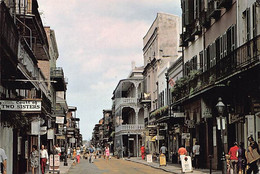 014434 "(STATI UNITI) LOUISIANA - NEW ORLEANS - ROYAL STREET"  ANIMATA. CART SPED 1990 - New Orleans