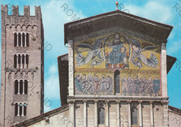 CARTOLINA  LUCCA,TOSCANA,CHIESA DI S.FREDIANO-PARTICOLARE,STORIA,MEMORIA,CULTURA,RELIGIONE,IMPERO ROMANO,VIAGGIATA 1960 - Lucca