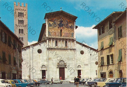CARTOLINA  LUCCA,TOSCANA,S.FREDIANO(sec.XII),STORIA,MEMORIA,CULTURA,RELIGIONE,IMPERO ROMANO,VIAGGIATA 1971 - Lucca