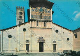 CARTOLINA  LUCCA,TOSCANA,CHIESA DI S.FREDIANO,STORIA,MEMORIA,CULTURA,RELIGIONE,IMPERO ROMANO,VIAGGIATA 1963 - Lucca