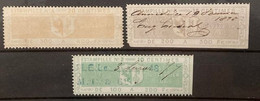 Fiskalmarken / Revenue Stamp Switzerland - Kanton Genf 1865 - Fiscale Zegels