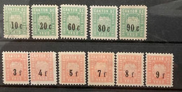 Fiskalmarken / Revenue Stamp Switzerland - Kanton Waadt (Vaud) - Droits Reels - Fiscaux