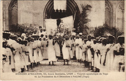 PC MISSIONARIES PALIME LA PROCESSION DU 8 DECEMBRE TOGO (a28022) - Togo