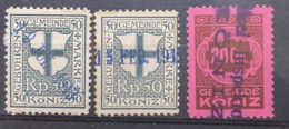 Fiskalmarken / Revenue Stamp Switzerland - Gemeinde Köniz BE - Fiscales