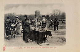 Paris - Les Courses - Un Verre De Coco Et Un Tuyau Pour Deux Sous - Petits Métiers Marchand Hippodrome KL Kunzli éditeur - Loten, Series, Verzamelingen