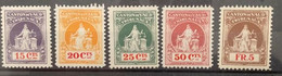 Fiskalmarken / Revenue Stamp Switzerland - Kanton Waadt (Vaud), Tribunaux - Fiscales