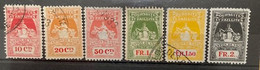 Fiskalmarken / Revenue Stamp Switzerland - Kanton Waadt (Vaud), Poursuites Et Faillites - Revenue Stamps