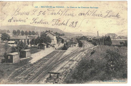 CPA   BRUYERES En VOSGES  La Gare  N° 236 - Bruyeres