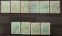 Fiskalmarken / Revenue Stamp Switzerland - Stadt St. Gallen - Revenue Stamps