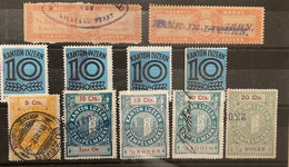 Fiskalmarken / Revenue Stamp Switzerland - Kanton Luzern LU, Stempelmarken - Revenue Stamps