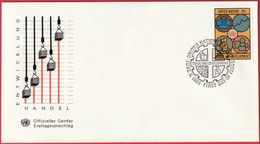 FDC - Enveloppe - Nations Unies - (New-York) (6-6-83) - Trade And Development (Recto-Verso) - Storia Postale