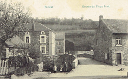 Polleur Entrée Du Vieux Pont 1914  Societé Colombophile - Theux