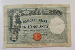 50 Lire 1943 Fascio - 50 Liras