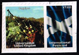 GB Universal Mail,Michel# O Bagpipes - Universal Mail Stamps