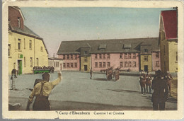 JM09.10 / CPA /  ELSENBORN /  CASERNE 1 Et LE CINEMA  ( COULEUR ) - Elsenborn (camp)