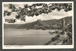 GERMANY. POSTCARD. OBERWESEL. F G ZEIT. USED - Oberwesel