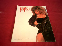 TINA TURNER  LIVRE PARTITION  BREAK EVERY RULE - Cultural