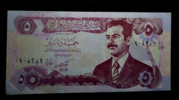 A6  IRAQ   BILLETS DU MONDE  IRAK  BANKNOTES  5 DINARS 1992 - Iraq