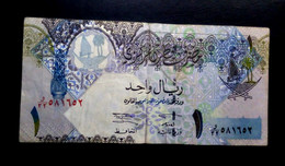 A6  QATAR     BILLETS DU MONDE    BANKNOTES  1 RIYAL 2015 - Qatar