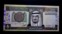 A6  ARABIE SAOUDITE     BILLETS DU MONDE    SAUDI ARABIA  BANKNOTES  1 RIYAL 1984 - Saudi Arabia