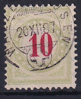 Portomarke Zumst. 18C / Michel 18C - Typ 2 N - Postage Due