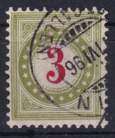 Portomarke Zumst. 16D / Michel 16AX - Typ 2 N (grünoliv) - Postage Due