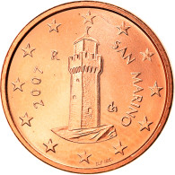 San Marino, Euro Cent, 2007, Rome, FDC, Copper Plated Steel, KM:440 - San Marino