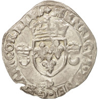 Monnaie, France, Douzain Aux Croissants, 1552, Dijon, TTB, Billon, Duplessy:997 - 1547-1559 Henry II