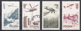 PL309 – POLAND – AIRMAIL – 1976-78 – CONTEMPORARY AVIATION - Y&T # 55/8 USED 3,30 € - Used Stamps