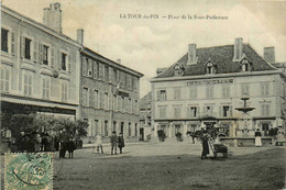 La Tour Du Pin * La Place De La Sous Préfecture * Le Grand Hôtel * Villageois - La Tour-du-Pin