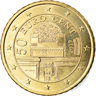 Autriche, 50 Euro Cent, 2019, SPL, Laiton, KM:New - Autriche