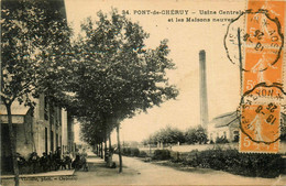 Pont De Chéruy * Usine Centrale Et Les Maisons Neuves * Débit De Tabac Tabacs - Pont-de-Chéruy