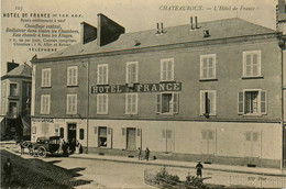 Châteauroux * Place Et Façade De L'hôtel De France * Attelage - Chateauroux