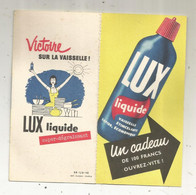 Publicité 4 Pages , ,LUX Liquide , Un Cadeau De 100 Francs - Reclame