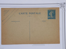 BF15 FRANCE  BELLE CARTE LETTRE ENTIER  SEMEUSE 30C  1932 NON VOYAGEE - Other & Unclassified