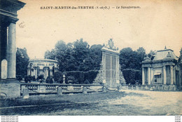 SAINT-MARTIN-du-TERTRE  - Le Sanatorium.  Carte écrite En 1934   2 Scans  TBE - Saint-Martin-du-Tertre