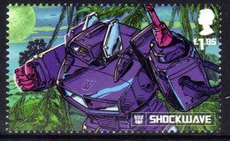 GB 2022 QE2 £1.85 Transformers Shockwave Umm SG 4705 ( G1017 ) - Nuovi