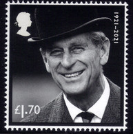 GB 2021 QE2 £1.70 HRH Prince Philip Ex M/S SG 4532 Umm ( E947 ) - Ungebraucht