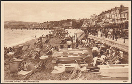 The Promenade, Sandown, Isle Of Wight, C.1950 - Photochrom Postcard - Sandown