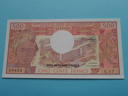 500 Cinq Cents Francs / Five Hundred ( U.17) CAMEROUN ( 041958859 ) 1-1-83 ( For Grade See SCAN ) UNC ! - Cameroun