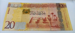 Libya , 20 Dinars , 2013 , Pick 79 SC - Libye