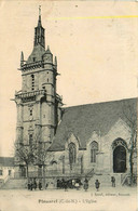 Plouaret * La Place De L'église Du Village * Cachet Militaire Au Dos : 61ème Régiment D'infanterie - Plouaret