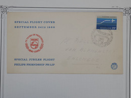 BF15   NEDERLAND   BELLE  LETTRE FDC 1960 A ENSCHEDE  +SPECIEL FLIGHT ++AFF PLAISANT - Poste Aérienne