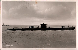 ! 1940 Ansichtskarte U-Boot, Unterseeboot, Submarine, 2. Weltkrieg, Gelaufen Von Wilhelmshaven Nach Danzig Langfuhr - Sous-marins