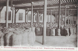 PARIS - MEUNERIE- BOULANGERIE DE L ASSISTANCE PUBLIQUE DE PARIS - MAGASIN A BLE - PLANCHER DU REZ DE CHAUSSEE - Autres & Non Classés