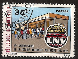 Haute Volta 1972 N° 272 O Loterie Nationale, Chance, Lonab, LNV, Boules, Luck, Argent, Hasard, Superstition, Loto Boules - Haute-Volta (1958-1984)