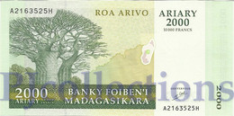 MADAGASCAR 2000 ARIARY 2003 PICK 83 UNC - Madagascar