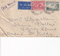 AUSTRALIA 1931 AIR MAIL COVER TO VICTORIA. - Briefe U. Dokumente